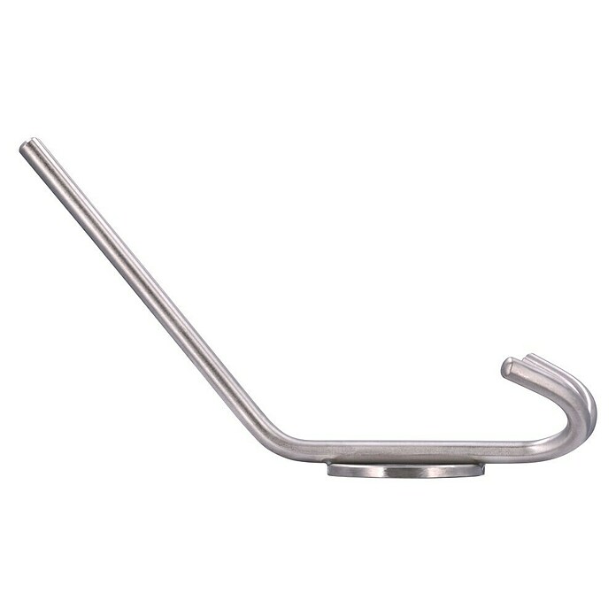 Siro Garderobenhaken (L x B x H: 173 x 76 x 103 mm, Edelstahl, Silber) | BAUHAUS