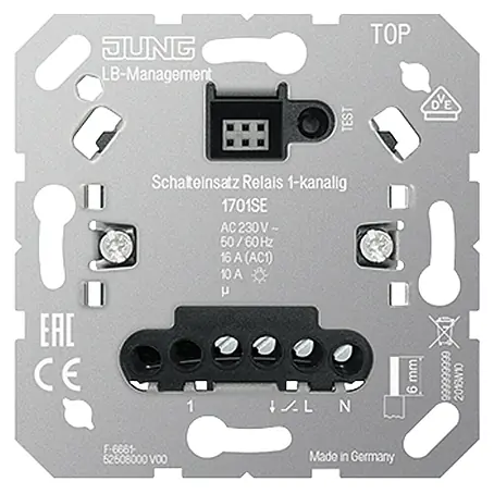 Jung  Relais-Modul 1701SE