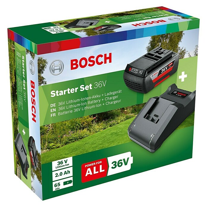 Kit de démarrage sans fil Bosch 36V 2.0 Ah