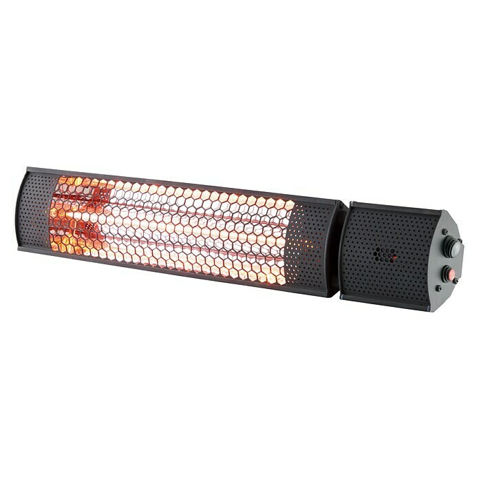 Starlyf Wandheizstrahler Radiant HeaterAußen, 2.000 W, Schwarz, 7,2 x 67,5 x 10,5 cm Diagonal View