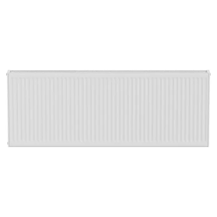 De'Longhi Kompaktheizkörper - B x H: 1.600 x 600 mm, Wärmeleistung bei Vorlauftemperatur von 75 °C (D: 50): 2.752 W, Typ Heizkörper: 22 - Ein horizontaler, weißer Heizkörper mit Rippenstruktur sorgt für angenehme Wärme und effizientes Heizen im Raum. Kompakte Bauweise für einfache Installation.