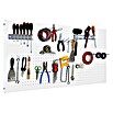 Simonrack Panelclick Panel perforado con 22 ganchos y 3 accesorios (L x An: 120 x 60 cm, Blanco) | BAUHAUS