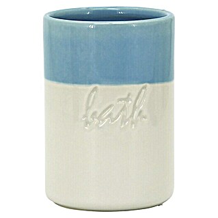 Aquasanit Folk Vaso de encimera (Cerámica, Azul)