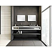 DSK LED-Spiegelschrank Aluminio Vegas (B x H: 70 x 50 cm, Aluminium) | BAUHAUS