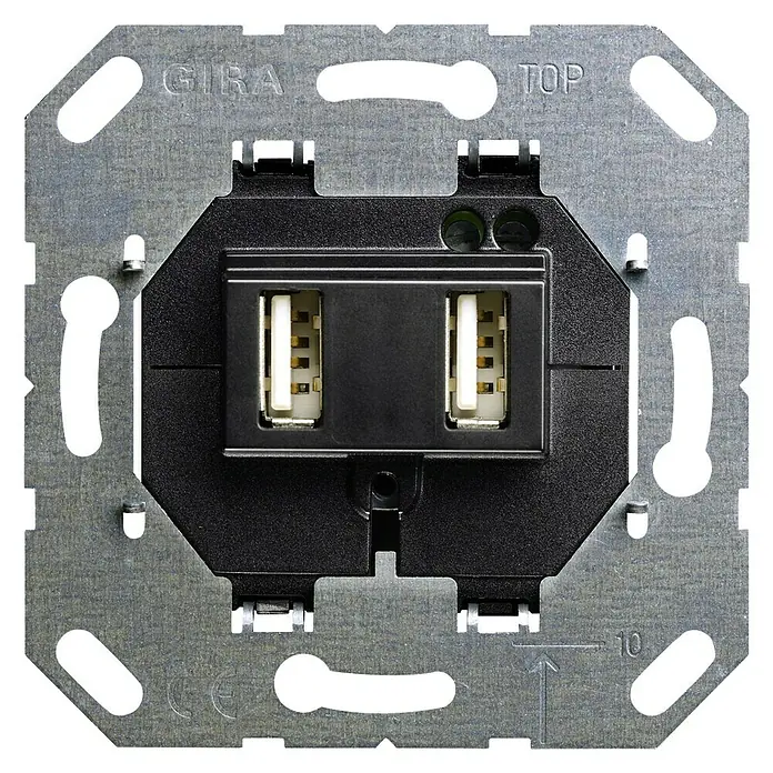 Gira Steckdosen-USB-Einsatz 235900