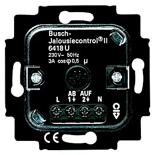 Busch-Jaeger Jalousieschalter-Einsatz Basis 6418 U (3 A, Unterputz)