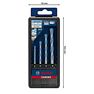 Bosch Expert Mehrzweck-Bohrer-Set CYL-9 (Durchmesser Bohrer: 8 mm, 4 Stk.)