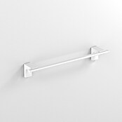 Creabath Elegance Toallero de barra (Largo: 35,6 cm, Blanco, Satinado) | BAUHAUS