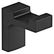 Creabath Elegance Colgador de baño (Número de ganchos: 1 ud., Negro, Satinado) | BAUHAUS