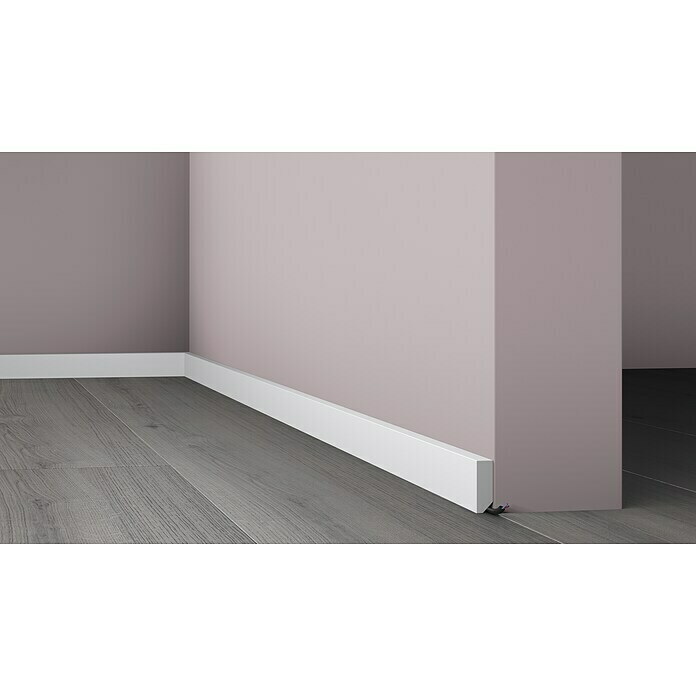 Nmc Decoflair Moldura de poliestireno decorativa M38 (2 m x 1,3 cm x 3,8 cm, Polímero extruido de alta densidad (HDPS)) | BAUHAUS