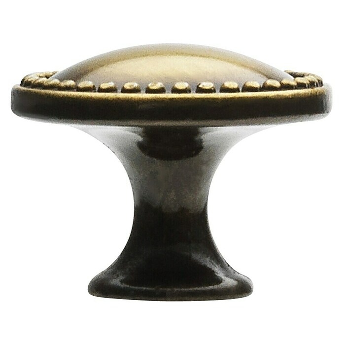 Siro Gumb za pohištvo  (Vrsta pohištvenega ročaja: Gumb, Ø x V: 25 x 20 mm, Jeklo, Medenina) | 1150 - Möbelknöpfe und Griffe | AAEB - Möbelbeschläge | AAE - Beschläge | AA - Eisenwaren | A - Eisenwaren | BAUHAUS