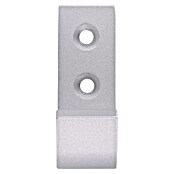 Siro Garderobenhaken (L x B x H: 54 x 19 x 37 mm, Anzahl Haken: 1 Stk., Stahl, Silber) | BAUHAUS