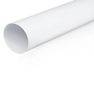 Tubo redondo Tubpla (Ø x L: 125 x 1.500 mm, Blanco)