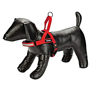 Karlie Arnés para perros Art Sportiv Premium Comfort (Ajuste de la longitud: 45 cm - 57 cm, Nylon, Rojo)