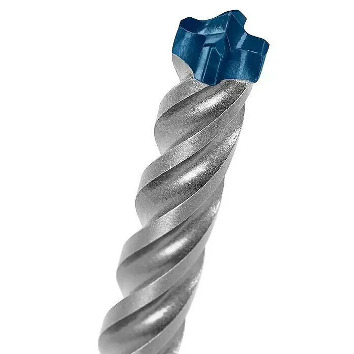 Bosch Expert SDS-Plus Betonbohrer-Set SDS Plus-7X - Durchmesser: 6 mm, Länge: 165 mm, 10 Stk. - Grauer Bohrer mit blauer, facettenreicher Spitze und Spiralnuten.
