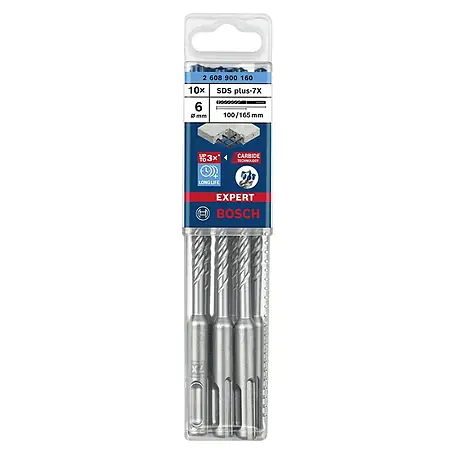 Bosch Expert SDS-Plus Betonbohrer-Set SDS Plus-7X