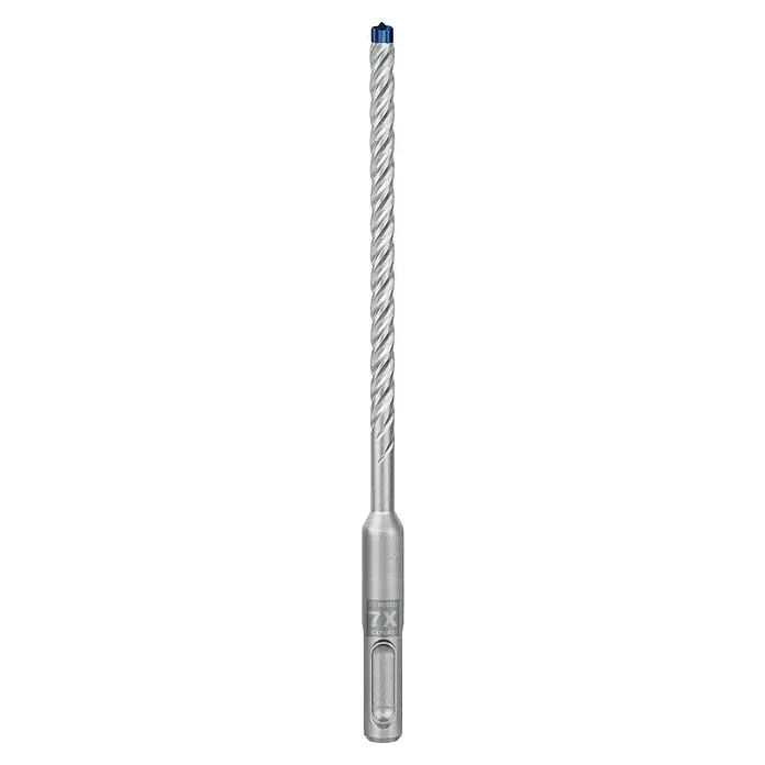 Bosch Expert SDS-Plus Betonbohrer-Set SDS Plus-7X - Durchmesser: 6 mm, Länge: 165 mm, 10 Stk. - Ein Bosch Hammerbohrer, der für effizientes Bohren in Beton und Stein konzipiert ist, mit einem robusten Kopf für lange Lebensdauer.