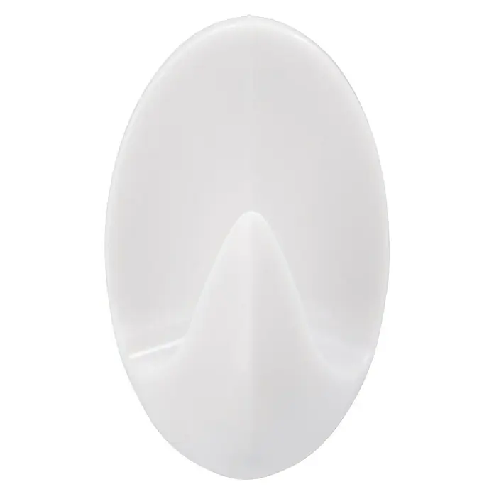 Siro Handtuchhaken - Gesamtstückzahl: 3 Stk., L x B x H: 18 x 29 x 14 mm - Dieser elegante, weiße Wandhaken ist ideal für die einfache und stilvolle Aufbewahrung von Accessoires im ganzen Haus.