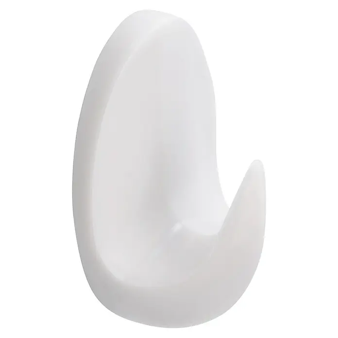 Siro Handtuchhaken - Gesamtstückzahl: 3 Stk., L x B x H: 18 x 29 x 14 mm - Weißer Wandhaken, ideal zum Aufhängen von Kleidung, Handtüchern oder Accessoires. Das minimalistische Design fügt sich nahtlos in jeden Raum ein und bietet stilvolle Ordnung.