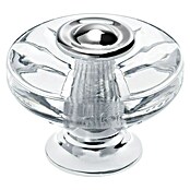 Siro Ručkica za namještaj  (Tip ručke za namještaj: Gumb, Plastika, Ostalo, Promjer: 38 mm, Srebrna) | BAUHAUS