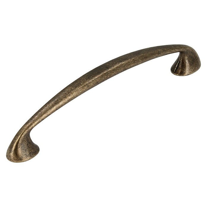 Siro Pohištveni ročaj  (Vrsta pohištvenega ročaja: Obešalnik, Do x Š x V: 111 x 11 x 23 mm, Jeklo, Rjava) | 1150 - Möbelknöpfe und Griffe | AAEB - Möbelbeschläge | AAE - Beschläge | AA - Eisenwaren | A - Eisenwaren | BAUHAUS