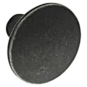 Siro Möbelknopf (Typ Möbelgriff: Knopf, Ø x H: 30 x 22 mm, Stahl, Schwarz) | BAUHAUS
