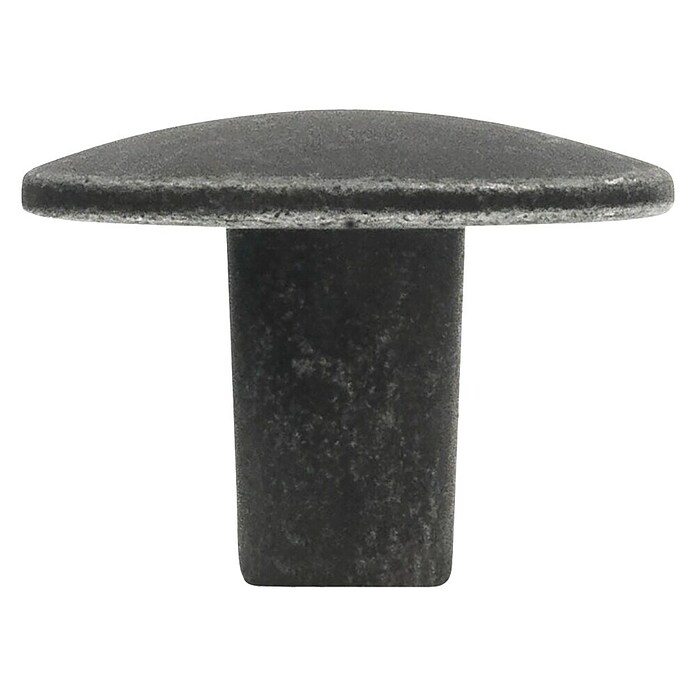 Siro Möbelknopf (Typ Möbelgriff: Knopf, Ø x H: 30 x 22 mm, Stahl, Schwarz) | BAUHAUS