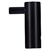 Siro Garderobenhaken (L x B x H: 40 x 14 x 28 mm, Schwarz) | BAUHAUS