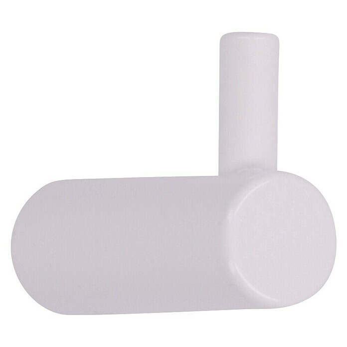 Siro Garderobenhaken (L x B x H: 40 x 14 x 28 mm, Weiß) | BAUHAUS