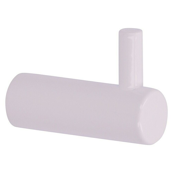 Siro Garderobenhaken (L x B x H: 40 x 14 x 28 mm, Weiß) | BAUHAUS