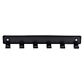 Siro Zidna lajsna s kukicama  (D x Š x V: 240 x 16 x 41 mm, Crna) | BAUHAUS