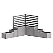 Biohort DaVinci Pflanzkasten Version 1 (166 x 80,5 x 80 cm, Stahl, Silber Metallic) | BAUHAUS