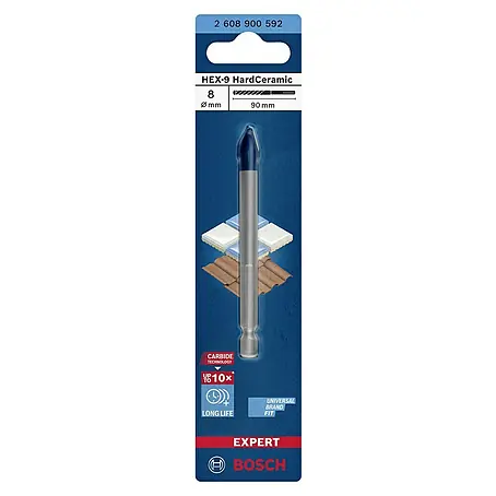 Bosch Professional Expert Fliesenbohrer HEX-9 HardCeramic