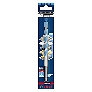 Bosch Professional Expert Broca HEX-9 Multiconstruction (Diámetro: 10 mm, Longitud de trabajo: 90 mm)