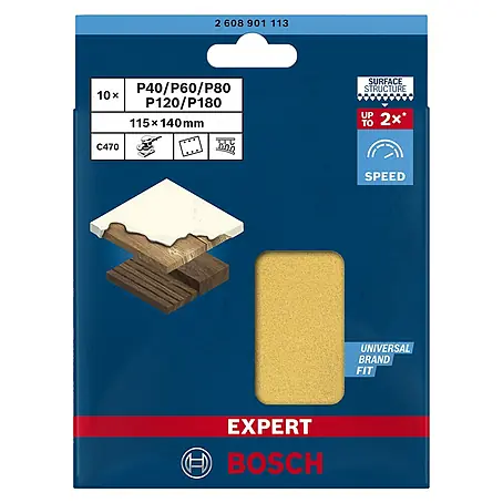 Bosch Expert Schleifblätter-Set C470