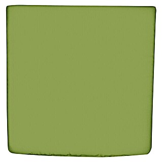 Doppler Sitzkissen Look quadratisch (L x B x H: 38 x 38 x 2 cm, Grün, Polyester)