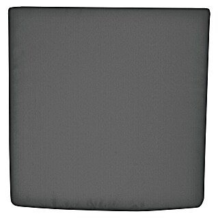Doppler Sitzkissen Look quadratisch (L x B x H: 38 x 38 x 2 cm, Anthrazit, Polyester)