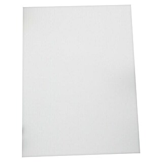 Sperrholzplatte Fixmaß (1 200 x 600 x 15 mm, Pappel, Weiß)