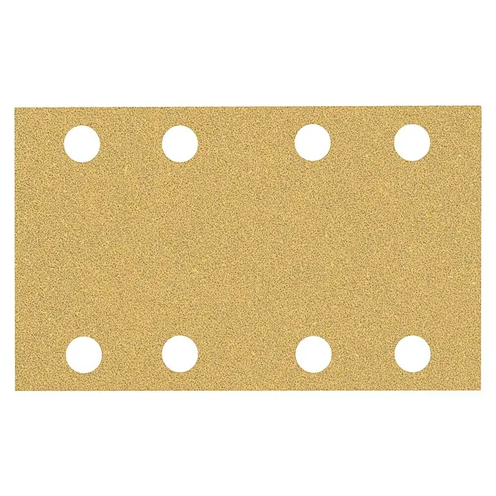 Bosch Expert Schleifblätter C470 - Körnung: 60, 80 x 133 mm, 10 Stk. - Sandpapierblatt mit Löchern für Schleifarbeiten, ideal für Holz und Metall, für eine gleichmäßige Oberfläche.