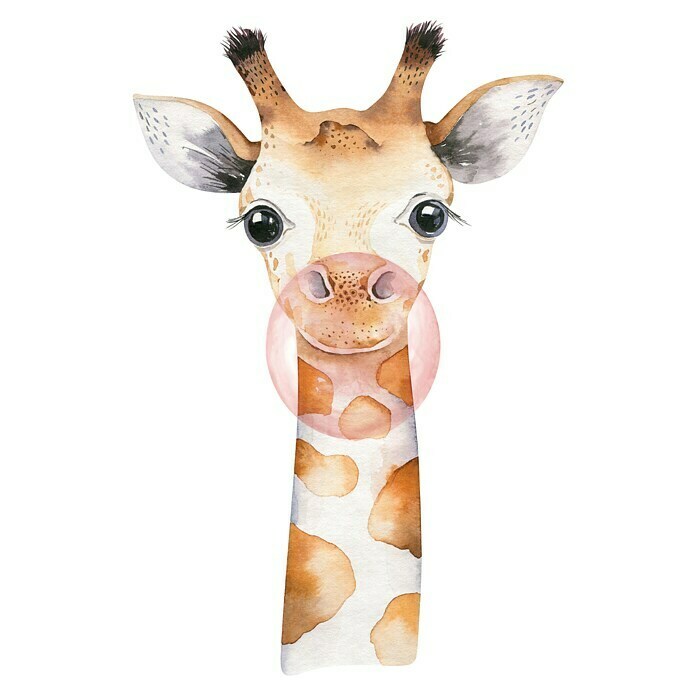 Rasch Bambino XIX Fototapete Giraffe (B x H: 150 x 280 cm, Vlies) | BAUHAUS