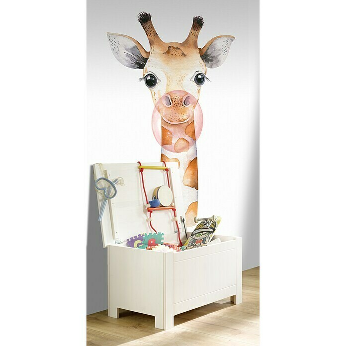 Rasch Bambino XIX Fototapete Giraffe (B x H: 150 x 280 cm, Vlies) | BAUHAUS