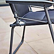 Siena Garden Gartenmöbel-Set Premium/Sola (3 -tlg., Schwarz/Anthrazit, Aluminium) | BAUHAUS
