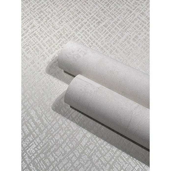 Marburg Papis Loveday Vliestapete Struktur II (Weiß/Perl, Grafisch, 10,05 x 0,7 m) | BAUHAUS