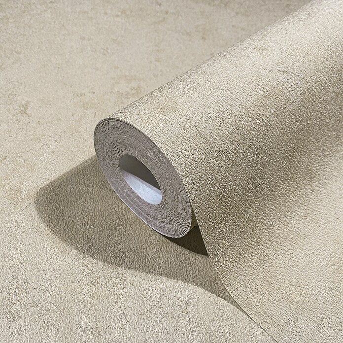 Marburg Papis Loveday Vliestapete Struktur I (Beige, Uni, 10,05 x 0,7 m) | BAUHAUS