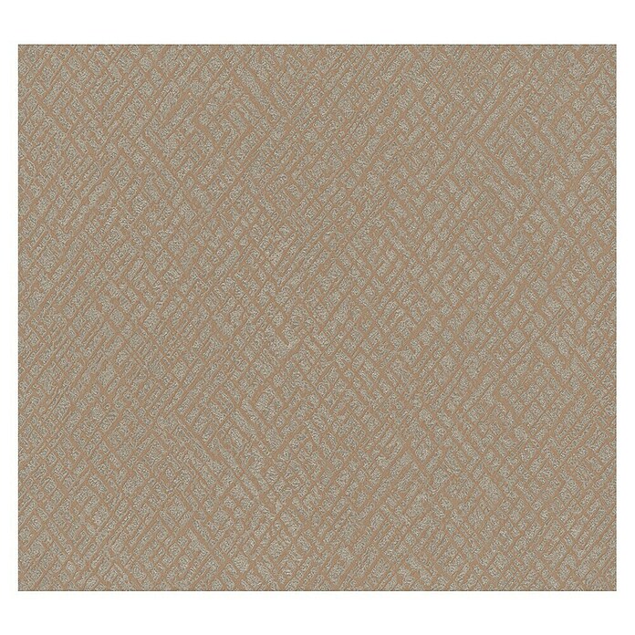 Marburg Papis Loveday Vliestapete Struktur II (Beige/Rot/Platin, Grafisch, 10,05 x 0,7 m) | BAUHAUS