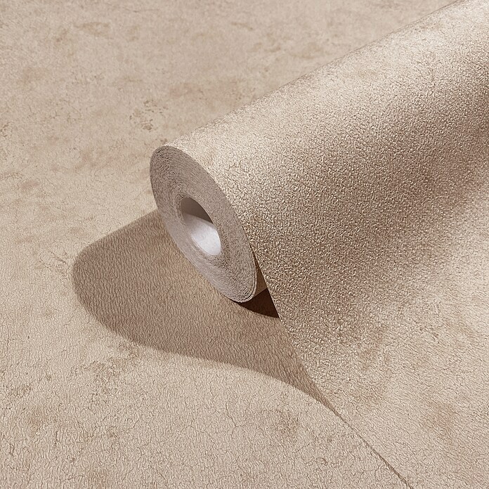 Marburg Papis Loveday Vliestapete Struktur I (Beige/Rot, Uni, 10,05 x 0,7 m) | BAUHAUS