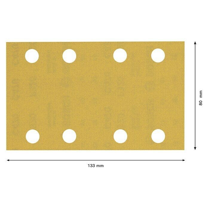 Bosch Expert Schleifblätter C470 (Körnung: 320, 80 x 133 mm, 10 Stk.) | BAUHAUS