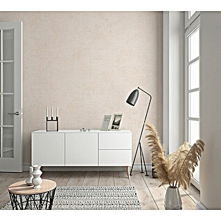 Marburg Kids' Walls Vliestapete schattiert (Pastellbeige, Uni, 10,05 x 0,53 m)