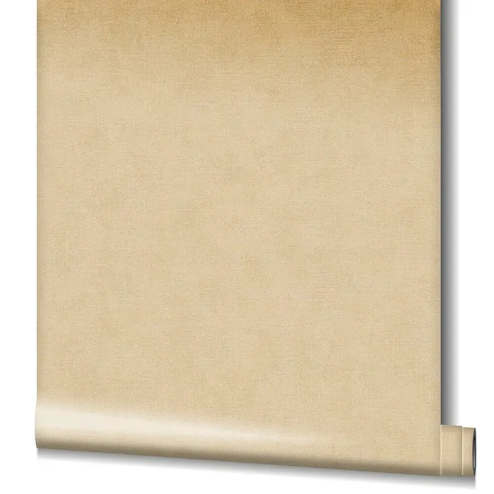 Marburg Kids' Walls Vliestapete schattiert - Beige, Uni, 10,05 x 0,53 m - Hochformatiges Bild einer hellbraunen Tapetenrolle, die ein elegantes, schlichtes Design für Wohnräume bietet und durch ihre Textur auffällt.
