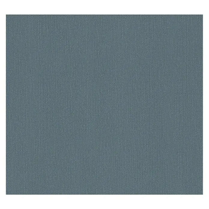 Marburg Papis Loveday Vliestapete - Blau/Türkis, Uni, 10,05 x 0,7 m - Strukturiertes, blau-graues Wandtapetenmuster, das eine ruhige und elegante Atmosphäre schafft. Ideal für moderne Wohnräume und Büros.